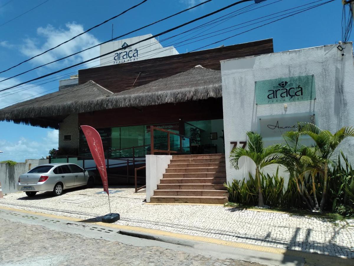 شقة Flat A Beira Mar, Vista Lateral - Araca 408 ناتال المظهر الخارجي الصورة