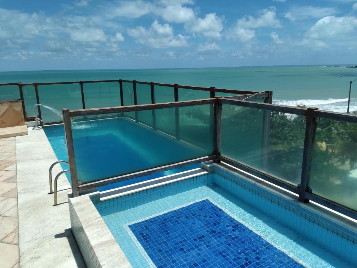شقة Flat A Beira Mar, Vista Lateral - Araca 408 ناتال المظهر الخارجي الصورة