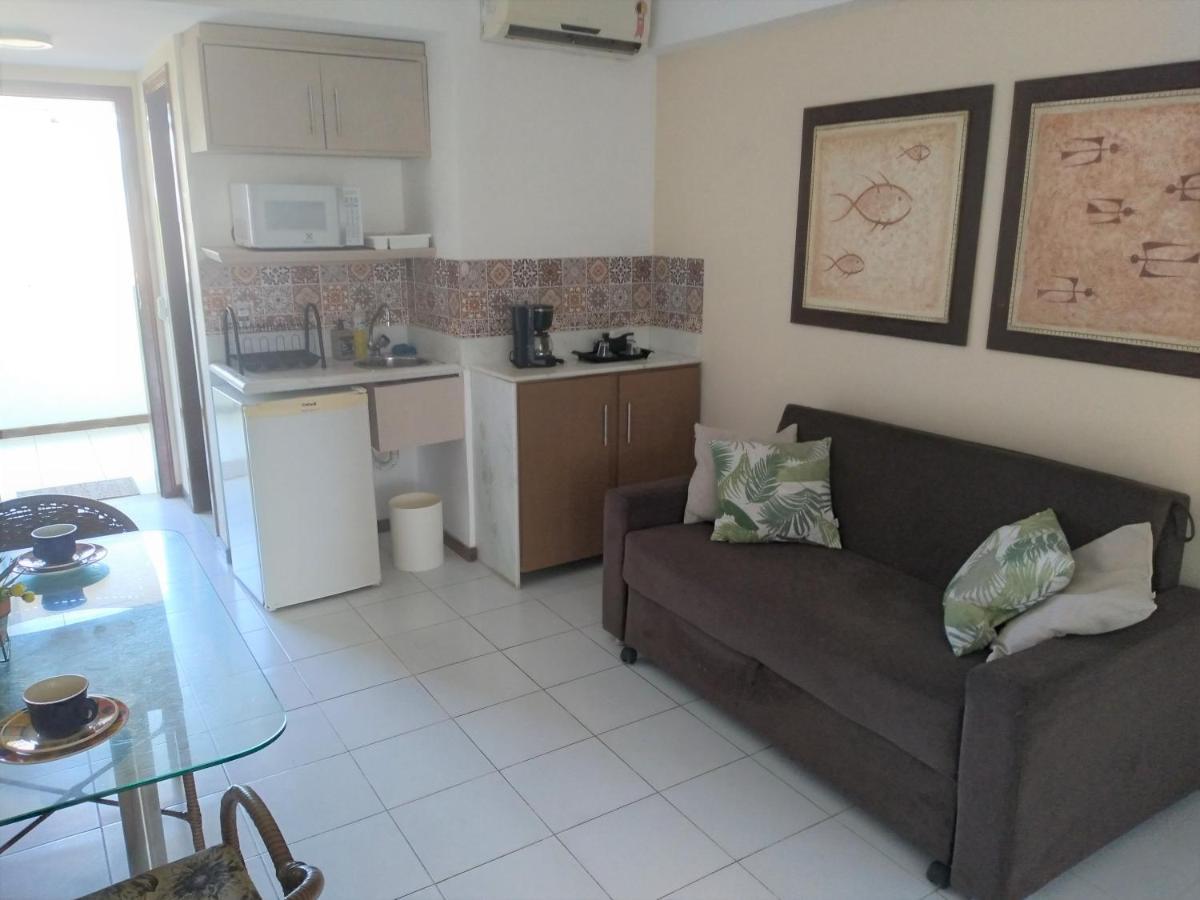 شقة Flat A Beira Mar, Vista Lateral - Araca 408 ناتال المظهر الخارجي الصورة