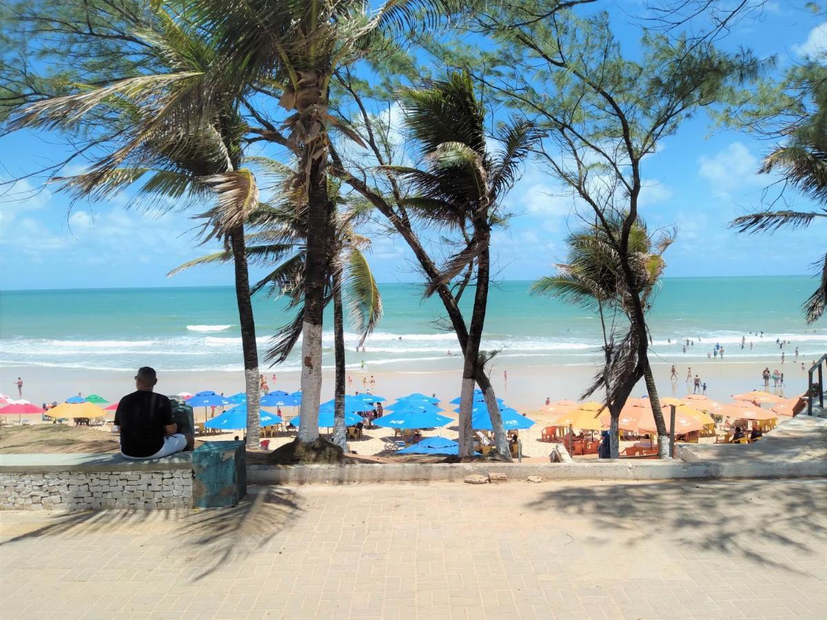 شقة Flat A Beira Mar, Vista Lateral - Araca 408 ناتال المظهر الخارجي الصورة
