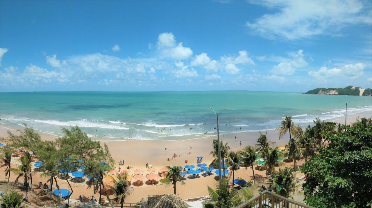 شقة Flat A Beira Mar, Vista Lateral - Araca 408 ناتال المظهر الخارجي الصورة