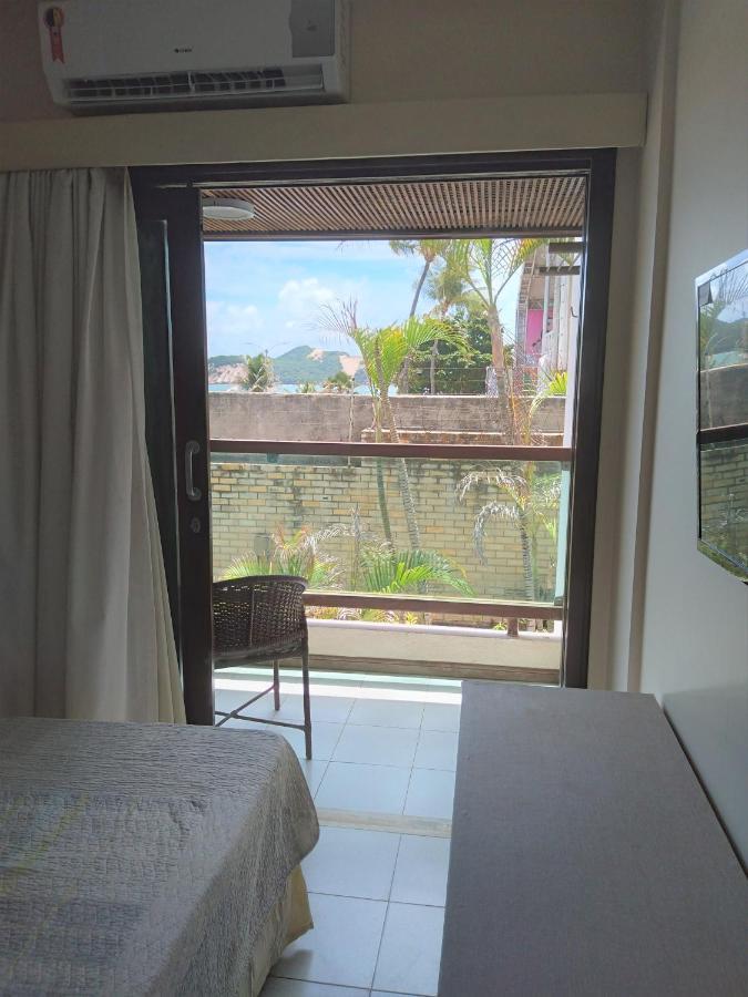 شقة Flat A Beira Mar, Vista Lateral - Araca 408 ناتال المظهر الخارجي الصورة